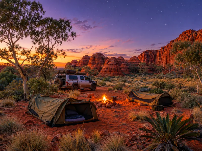 Uluru-, Kata-Tjuta- und Kings-Canyon-Campingtour