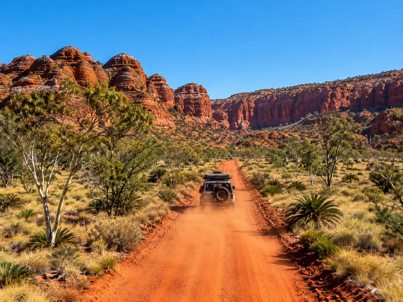 4-tägige Allradtour durchs Red Centre mit Kings Canyon