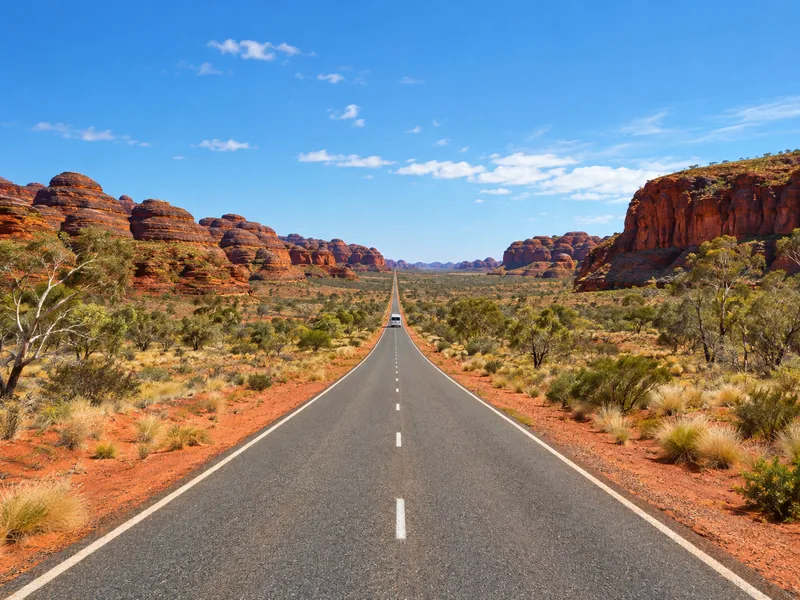 Transfer von Kings Canyon nach Alice Springs
